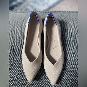 Rothy’s The Point in Ecru - Size 7